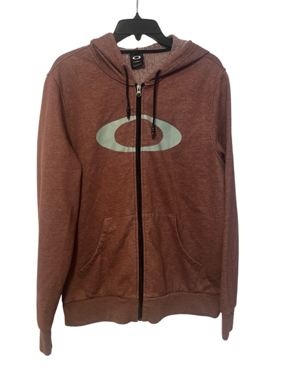 Men’s Oakley Red Zip-Up Hoodie